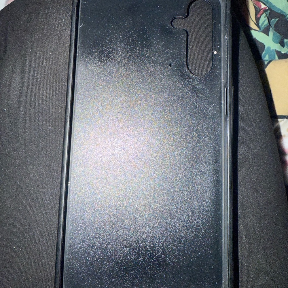 Glitter Black Phone Case for Samsung Galaxy A15 - Picture 2 of 2